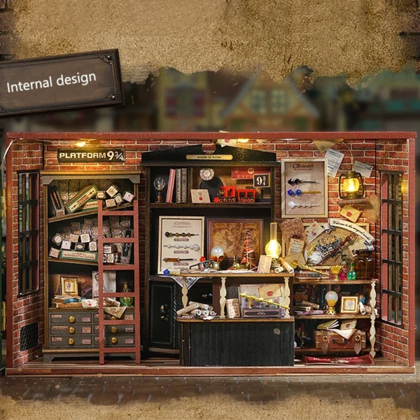 Magical Miniature House Kits: DIY 3D Puzzle for Creative Builders - Image 3