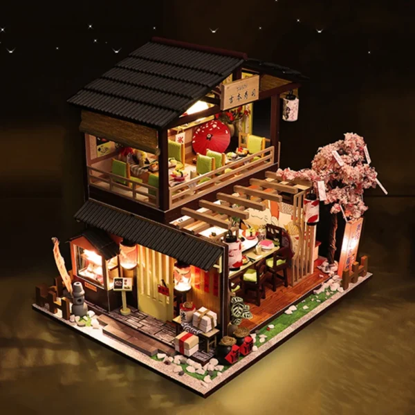 Miniature House Kits 2025: Design Your Own Japanese Sushi Store - Image 4
