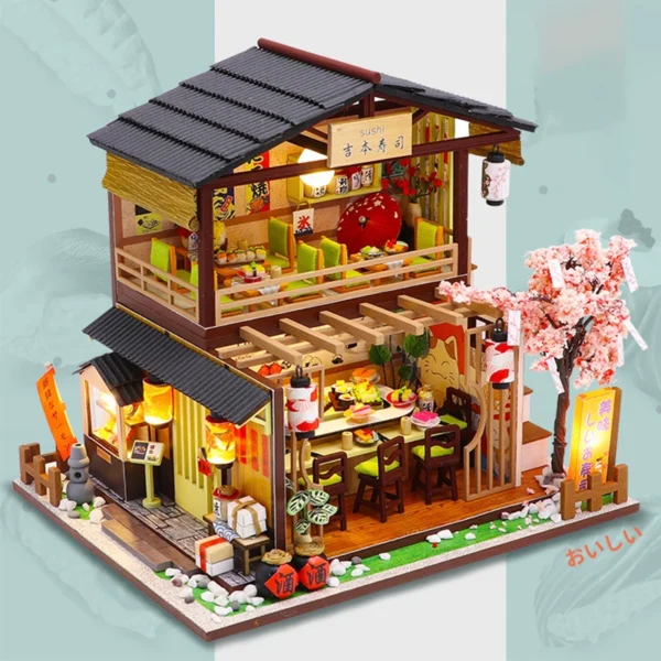 Miniature House Kits 2025: Design Your Own Japanese Sushi Store - Image 2