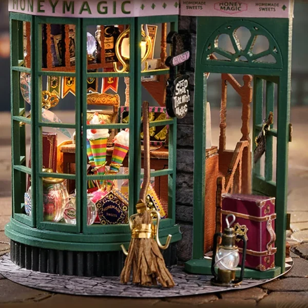 Miniature House Kits: DIY Magic Shop for Creative Crafting Fun - Image 2