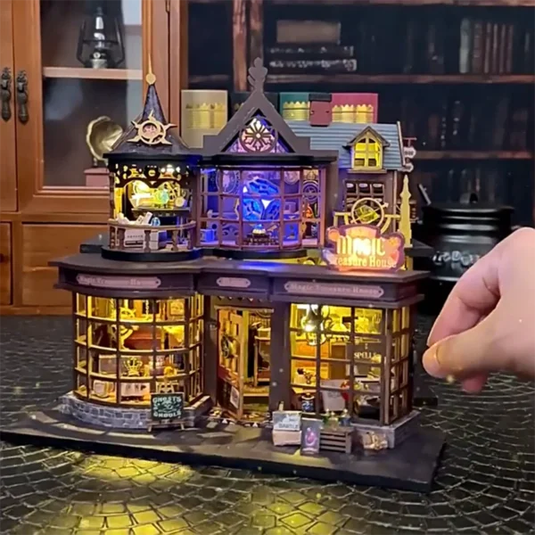 2025 DIY Wooden Dollhouse Kit With Furniture For Children Gifts Set
