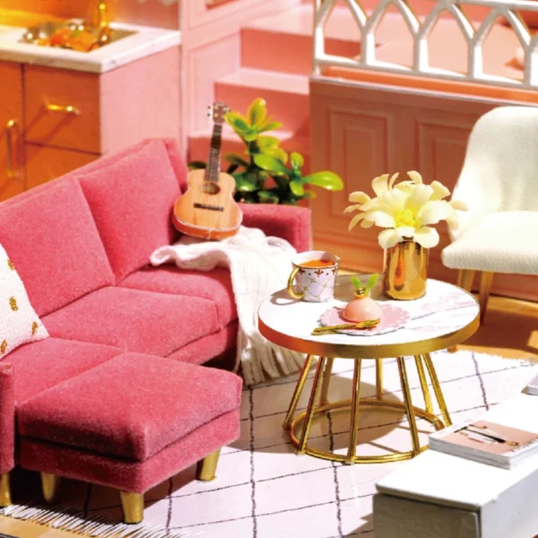 Miniature House Kits: Create Your Own DIY Princess Room Model - Image 6