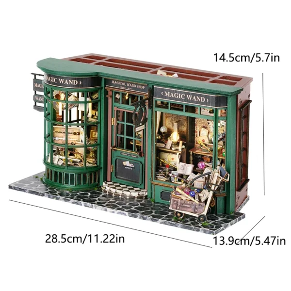 Magical Miniature House Kits: DIY 3D Puzzle for Creative Builders - Image 6