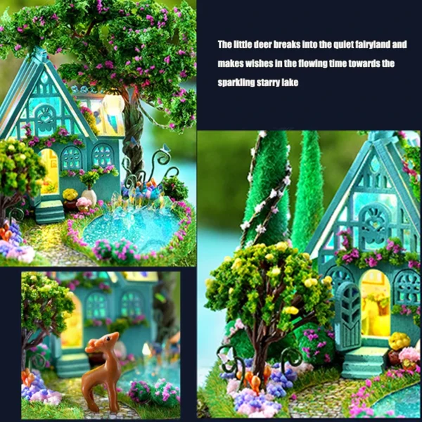 Miniature House Kits: DIY Room Model with Furniture and Crafting Fun - Image 3