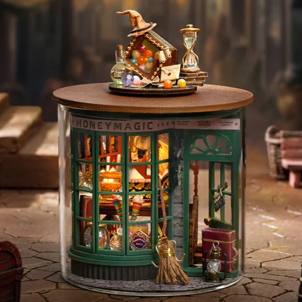 Miniature House Kits: DIY Magic Shop for Creative Crafting Fun