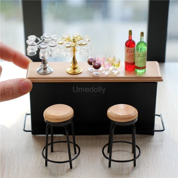 Miniature House Kits: Build a Stylish Duplex Apartment with Furniture - Image 2