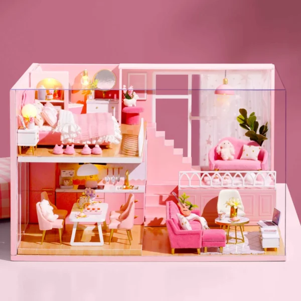 Miniature House Kits: Create Your Own DIY Princess Room Model - Image 4