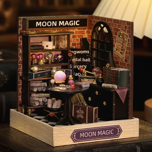 Miniature House Kits - DIY Wooden 3D Puzzle for Room Decor & Gifts