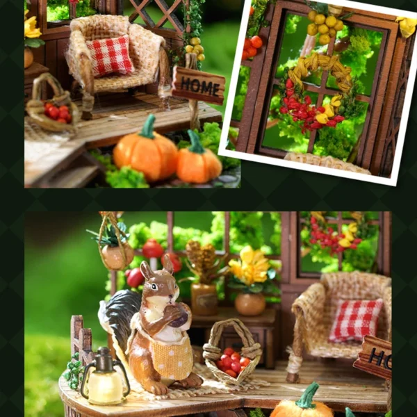 Miniature House Kits: DIY Room Model with Furniture and Crafting Fun - Image 2