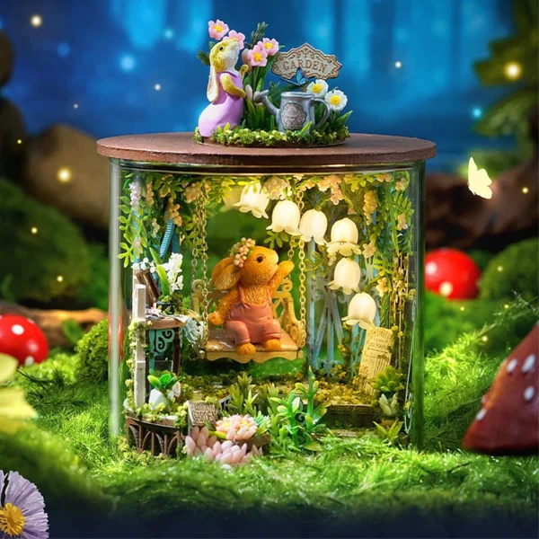 Miniature House Kits: DIY Room Model with Furniture and Crafting Fun - Image 4