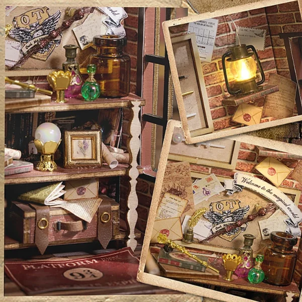 Magical Miniature House Kits: DIY 3D Puzzle for Creative Builders - Image 4