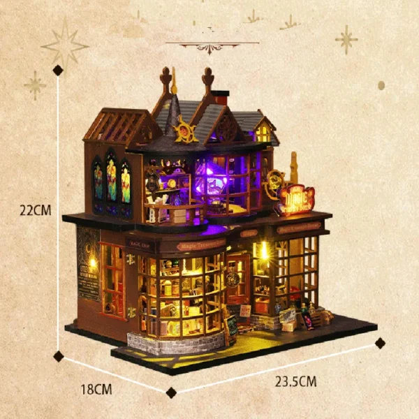 2025 DIY Wooden Dollhouse Kit With Furniture For Children Gifts Set - Image 2