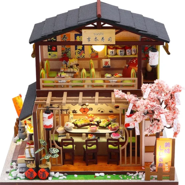 Miniature House Kits 2025: Design Your Own Japanese Sushi Store