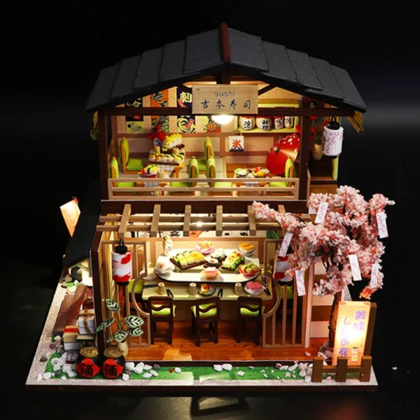 Miniature House Kits 2025: Design Your Own Japanese Sushi Store - Image 5