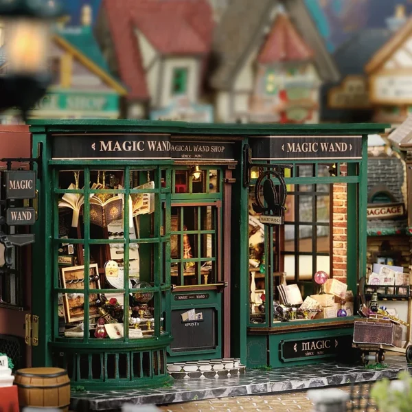 Magical Miniature House Kits: DIY 3D Puzzle for Creative Builders